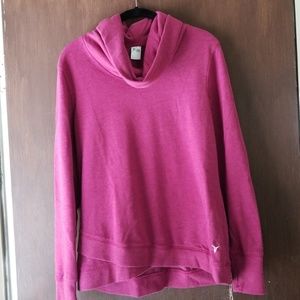 Old Navy cowl neck pullover athletic sweatshirt